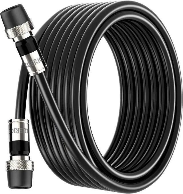 Main image of BlueRigger RG6 Coaxial Cable, 50FT (Weatherproof Rubber Boot, Direct Burial, in-Wall CL3 Rated, 75 Ohm, Indoor Outdoor) - Digital Coax Cord for HDTV, CATV, TV Antenna, Satellite, Broadband Internet