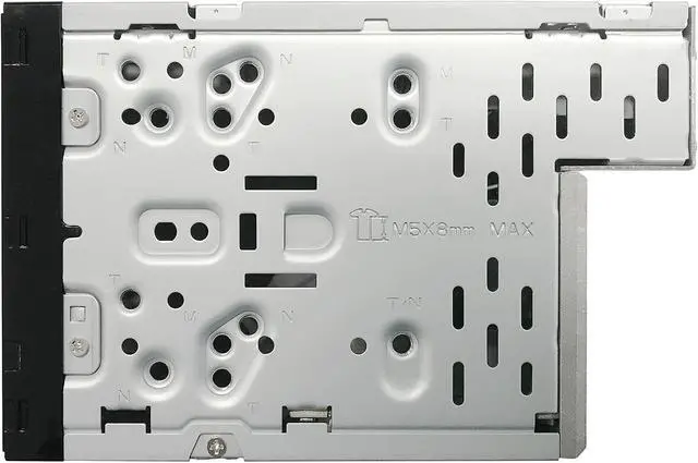 Alt view image 2 of 5 - KENWOOD DDX5707S Double Din DVD Car Stereo with Apple Carplay and Android Auto, 6.8 Inch Touchscreen, Bluetooth, Backup Camera Input, Subwoofer Out