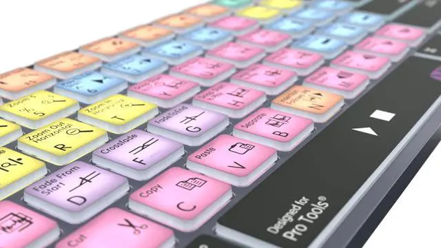 Alt view image 5 of 5 - Logickeyboard 'Titan' Wireless Backlit Designed for Composing in Avid Pro Tools on Mac  p/n LKB-PT-TM-US