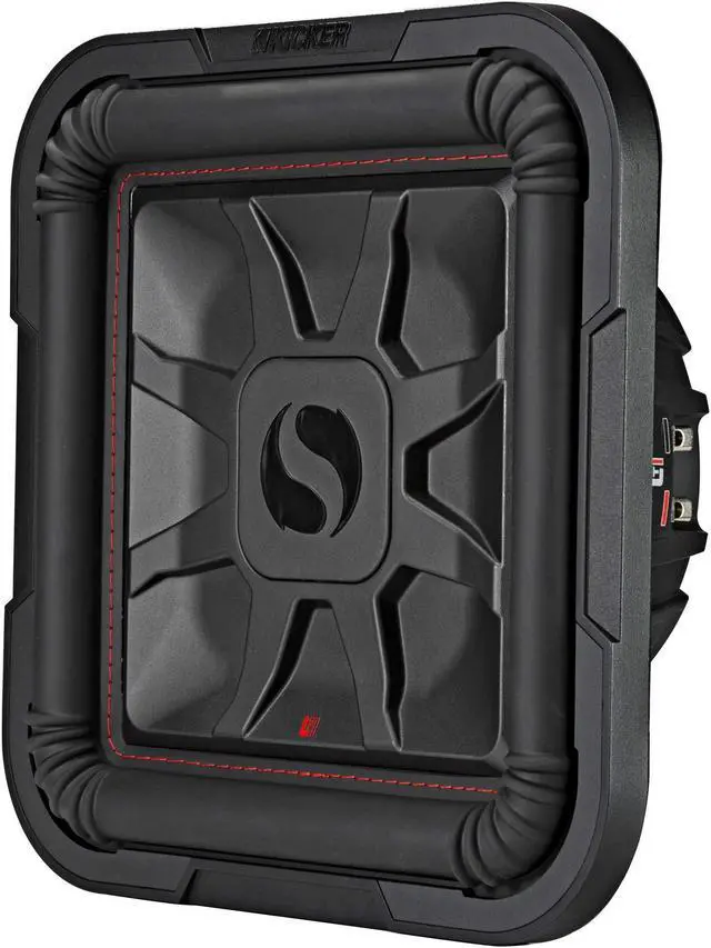 Alt view image 4 of 5 - Kicker 46L7T124 L7T L7-Thin 12-Inch (30cm) Subwoofer, Dual Voice Coil, 4-Ohm, 600 Watt