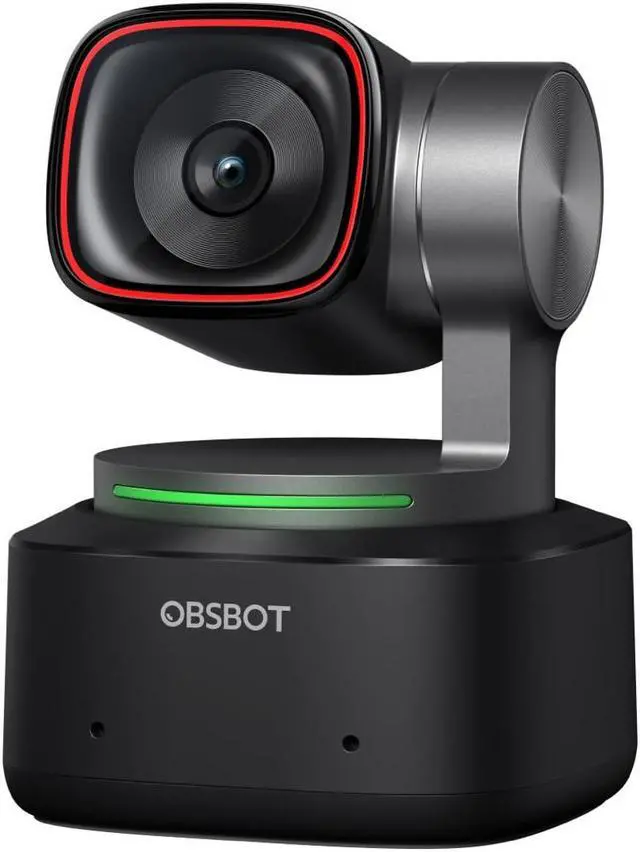 Alt view image 2 of 5 - OBSBOT Tiny 2 & Smart Remote Combo, AI-Powered PTZ 4K Webcam with 1/1.5'' CMOS, Motion Tracking & All-Pixel Auto Focus, Voice Control, Gesture Control, PixGain HDR, Beauty Mode for Streaming