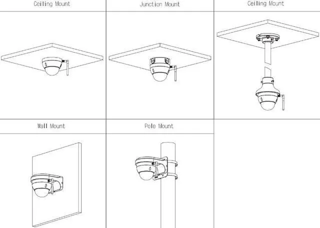 Alt view image 3 of 4 - Generic Diamond WiFi Network Camera IPC-HDBW1430DEN-SW-0280B, 4MP 2.8mm Fixed Lens, IR Night, DWDR, 12 VDC, IP67 Protection (Dome White)
