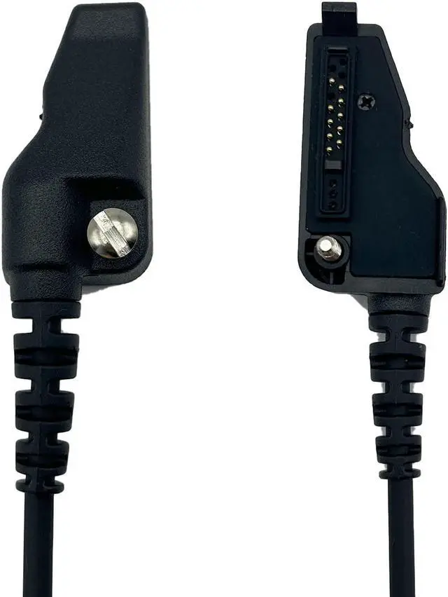 Alt view image 5 of 5 - KMC-25 KMC-41 Radio Speaker Microphone Shoulder Mic for Radios NX-200 NX-210 NX-300 NX-3200 NX-3300 NX-410 NX-411 NX-5200 NX-5300 NX-5400 TK-2180 TK-3180 TK-5210 TK-5220 TK-5410