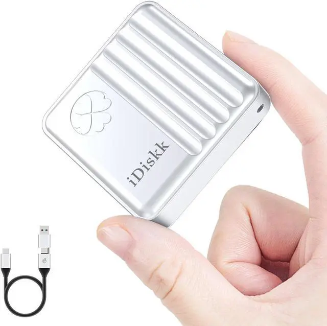 Main image of iDiskk Disk 10Gbps M.2 NVMe SSD Enclosure for iPhone 15,Windows,Android,OS, USB C 3.2 Gen2, Enclosure NVMe Reader Supports M Keys and Size 2230 SSDs, Supports Up to 2TB