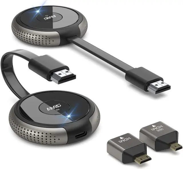 Main image of TIMBOOTECH Wireless HDMI Transmitter and Receiver 4K, Streaming Media Video/Audio/File HDMI Wireless Extender 5G Kit for Laptop, Camera, Cable Box, Netfix, PS5, Phone to Monitor, Projector, HDTV 165FT