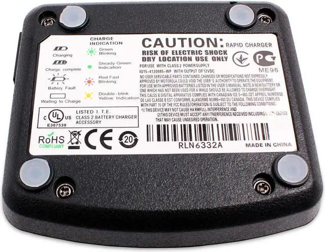 Alt view image 5 of 5 - Replace RLN6332A RLN6305 RLN6308 Charger Compatible for Motorola CP110 RDM2070D RDU4100 RDV5100 RDU2020 RDU2080D RDV2020 RDV2080D RDM2080 RDU4160D Radios