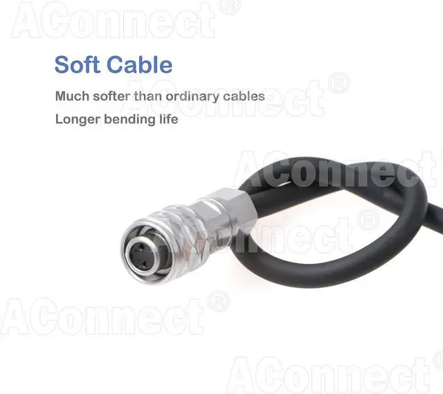 Alt view image 4 of 5 - AConnect BMPCC-4K-6K Power-Cable Type-C to Weipu 2 Pin Female for PD-Power-Bank Blackmagic-Pocket-Cinema-Camera Flexible Coiled Cable