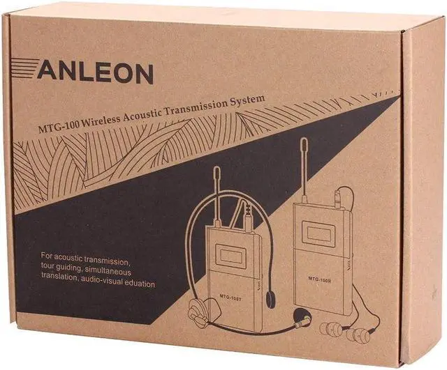 Alt view image 2 of 5 - ANLEON MTG-100 Digital Wireless Tour Guide Language Interpretation Systems Wireless Acoustic Transmission System Tour Guiding, Simultaneous Translation, Audio-visual Eduation Tour Guide System,travell