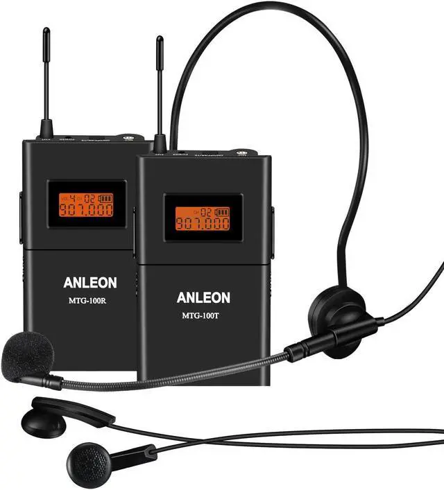 Alt view image 4 of 5 - ANLEON MTG-100 Digital Wireless Tour Guide Language Interpretation Systems Wireless Acoustic Transmission System Tour Guiding, Simultaneous Translation, Audio-visual Eduation Tour Guide System,travell