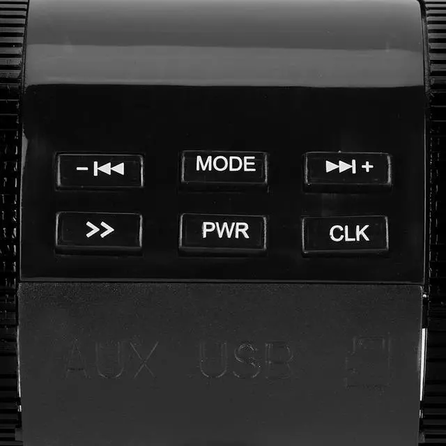 Alt view image 4 of 5 - aqxreight Universal Waterproof Motorcycle Speakers 3.0+EDR Tf USB 12V IPX4 Music Player Motorcycle Audio Suitable for 22mm Handlebars (Black)