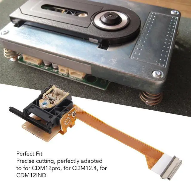 Alt view image 4 of 5 - Replacement Optical Pickup Lens for CDM12pro, CD Player Parts Repair Professional CD Head Replacement Excellent Music Experience CD Player for CDM12pro CDM12.4 CDM12IND Player