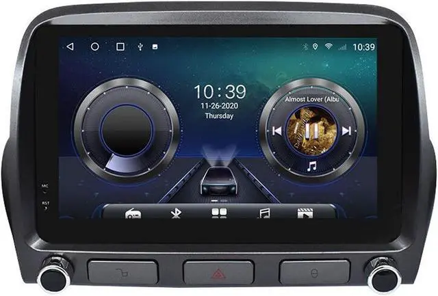 Main image of Car Radio Stereo for Chevrolet Camaro 2010-2015 4G+64G, 9 Inch Android System Touch Screen Multimedia Player Built in Carplay Android Auto Navigation WiFi Bluetooth SWC