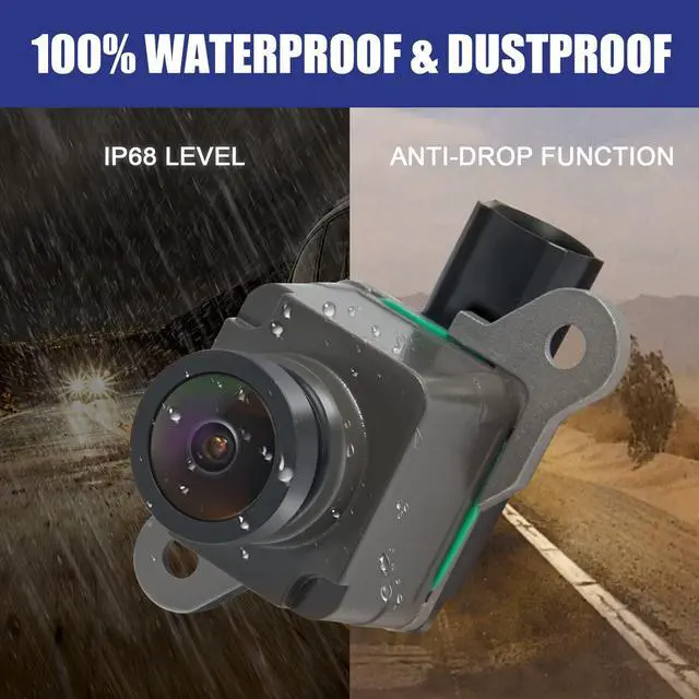 Alt view image 5 of 5 - AUTOBABA Rear View Back Up Camera Compatible with 2013-2018 Dodge Ram 1500 2500 3500 4500 5500 2013-2017 Dodge Viper 2015 Chrysler 200 Views Reversing Parking Backup Camera Replace# 56038978AL 590-079