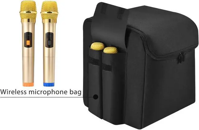Alt view image 4 of 5 - AZTOPA Speaker Carrying Case Tote Bag Compatible with JBL Partybox Encore Essential Portable Party Speaker & Accessories, Padded Shock-absorbing Material, Enhanced Protection