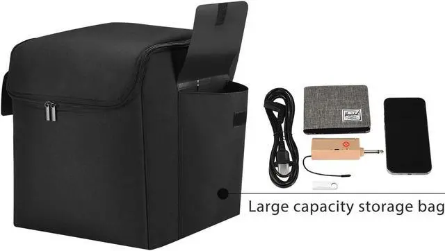 Alt view image 5 of 5 - AZTOPA Speaker Carrying Case Tote Bag Compatible with JBL Partybox Encore Essential Portable Party Speaker & Accessories, Padded Shock-absorbing Material, Enhanced Protection