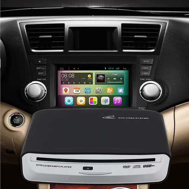 Alt view image 5 of 5 - USB External Car Universal Connection Portable CD Player for Car Android Navigation/TV/Laptops Desktops with USB Port Plug and Play (Android Version 4.4 and Above)