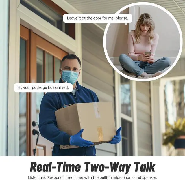 Alt view image 5 of 5 - Light Bulb Security Camera 5G WiFi 2K Light Socket Security Cameras Wireless Outdoor EseeCloud, 360 Screw in Sight Bulb Motion Detection Siren Alarm Lightbulb Camera 2-Way Audio Color Night Vision