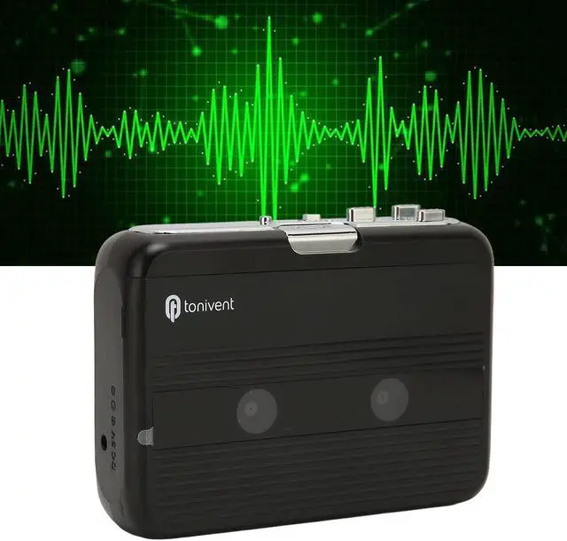 Alt view image 3 of 5 - Portable Cassette Player Auto Reverse, FM Tape Player with Built-in Speaker, Stereo Clear Sound Quality, Headphone Support, Retro Music Player for Travel