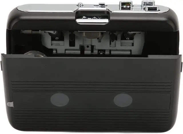 Alt view image 5 of 5 - Portable Cassette Player Auto Reverse, FM Tape Player with Built-in Speaker, Stereo Clear Sound Quality, Headphone Support, Retro Music Player for Travel