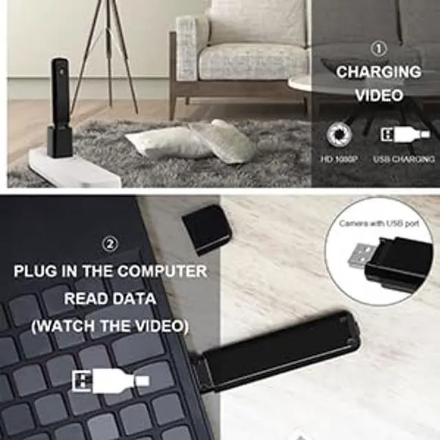 Alt view image 4 of 5 - DAIFAC Hidden Camera Mini Body Camera HD 1080P Portable Cop Pocket Cam with Video Recorder Nanny Camera for Home Security, No WiFi Needed Indoor/Outdoor Security Guard Surveillance Camera Equipment