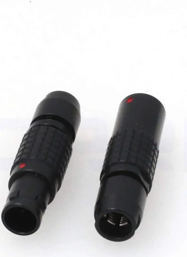 Alt view image 4 of 5 - DRRI 1B PHG and FGG 4 pin Push-Pull Circular Connector Male Plug & Female Socket for Mechanical Keyboard Black Color