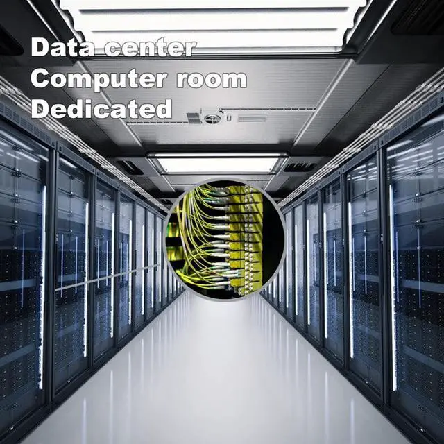 Alt view image 5 of 5 - FLYPROFiber- 0.5M OS2 LC to LC Fiber Patch Cable | Length Option: 0.2m-300m | 1G/10GB Single Mode Duplex 9/125um SMF Fiber Optic Cable Cord LSZH 0.5Meter(1.6ft), 4pack