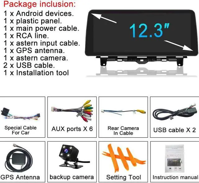 Alt view image 3 of 5 - 6GB RAM+128GB ROM for Dodge Jeep Avenger Challenger Radio Upgrade 2008 2009 2010 2011 2012 2013 2014 Android 13 Stereo Replacement Steering Wheel Control Build-in Wireless Carplay Android Auto