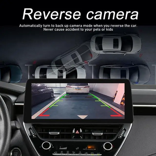 Alt view image 4 of 5 - 6GB RAM+128GB ROM for Dodge Jeep Avenger Challenger Radio Upgrade 2008 2009 2010 2011 2012 2013 2014 Android 13 Stereo Replacement Steering Wheel Control Build-in Wireless Carplay Android Auto