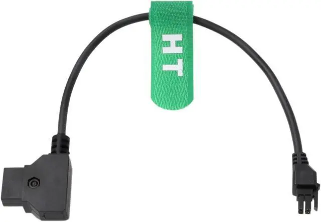 Alt view image 2 of 5 - HangTon Power Cable for Freefly Ember S5K Camera V-Mount Battery D-tap to 4-pin 20cm