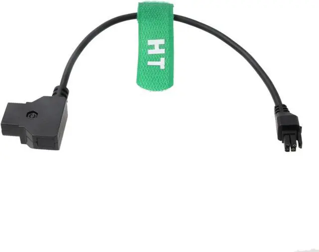 Alt view image 5 of 5 - HangTon Power Cable for Freefly Ember S5K Camera V-Mount Battery D-tap to 4-pin 20cm