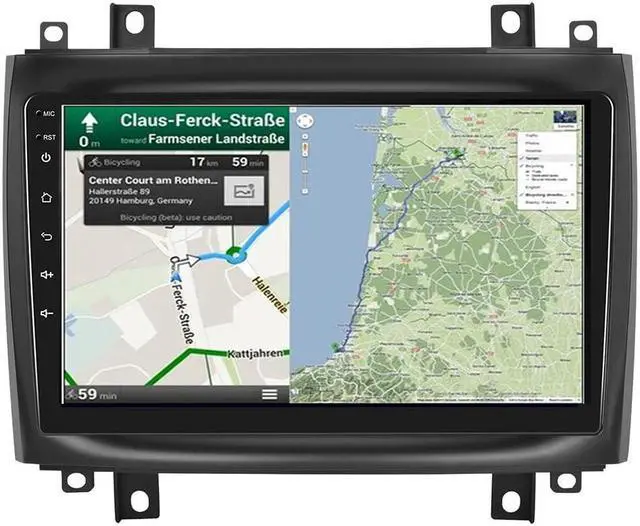 Main image of Hiolpen Double Din Car Stereo for 2003-2007 Cadillac CTS 10 Inch HD Touch Screen Android 13 Car Audio Multimedia Receiver with CarPlay Android Auto GPS Radio Navigation Bluetooth Camera - 2G+32G