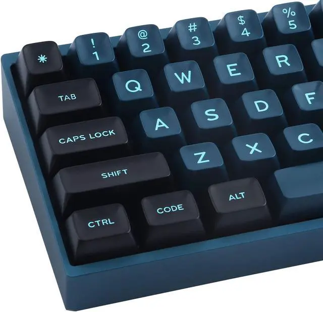 Main image of Hyekit Custom Keycaps - Doubleshot Keycaps, Godzilla, SA Profile, 170 Key Set, for Mechanical Keyboard, US and UK Layouts, 2.25u, 2.75u, 3u, 6.25u, 7u Spacebar(Monster)