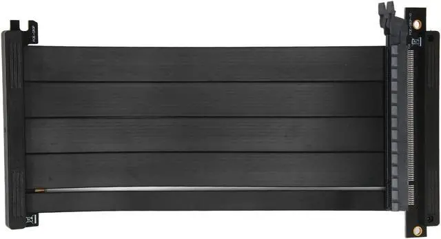 Main image of PCIe 4.0 X16 Riser Cable, High Speed PCIE 4.0 X16 Extender Riser Cable Dual Reverse Ultra PCIE Riser Cable High Speed Vertical Mount for Gaming