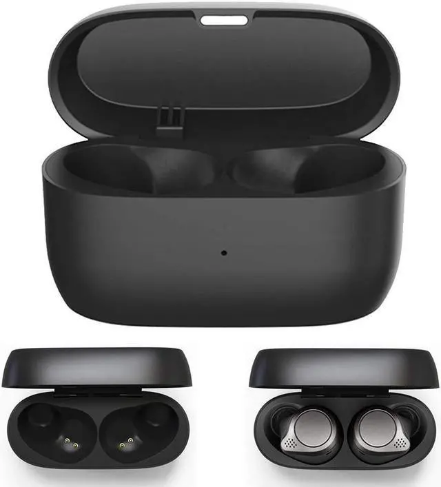 Main image of Kissmart Charging Case for Jabra Elite 75t, Replacement Charger Case Cradle Dock for Jabra Elite 75t Earbuds (Capacity: 700mah)
