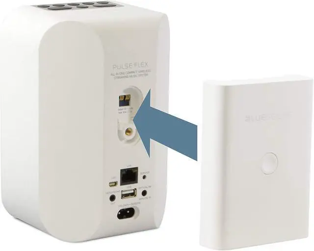 Alt view image 2 of 5 - Bluesound BP100 Battery Pack for Pulse Flex - White