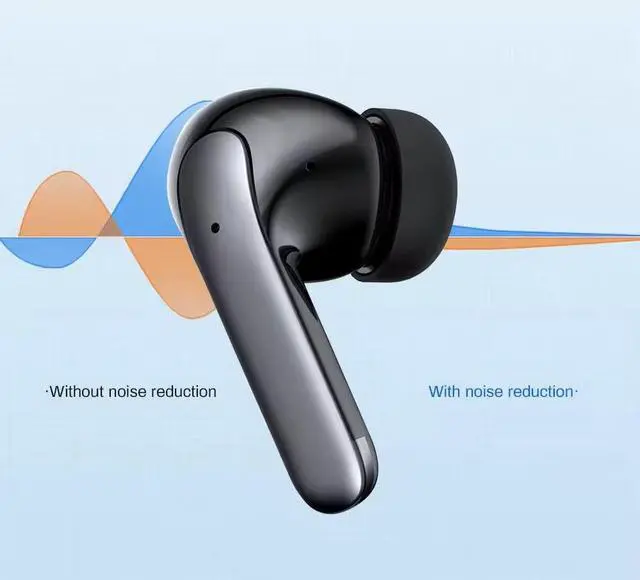Alt view image 3 of 5 - Bluetooth 5.3 True Wireless HiFi Stereo Earbuds. Long Battery Life, LED Power Display, Wireless Charging Case, and IPX5 Waterproof Earbuds Perfect for Sports, TV, Smartphones, Laptops, and more