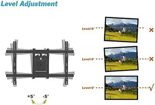Alt view image 5 of 5 - Mount Plus MP-L36-600 Long Arm Full Motion TV Wall Bracket with 36 inch Extension Articulating Arm | Fits Screen Sizes 32 to 70 Inch | VESA 600x400mm Compatible | Holds up to 99 LBS
