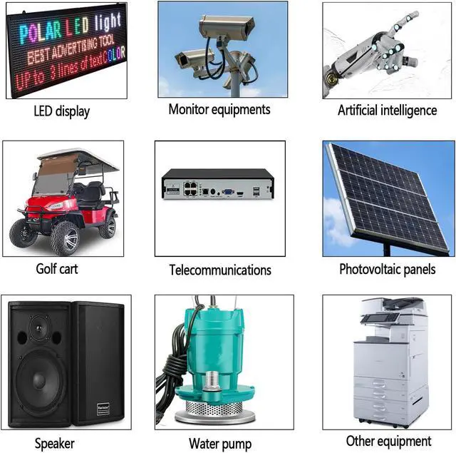Alt view image 4 of 5 - Nihfien DC 12V/24V/36V to 13.8V 10A 138W Truck Car Step Down Power Adapter Converter Reducer Regulator for Auto Electronics Vehicle Boat Solar SystemGolf Cart Club Car,Voltage Inputs Range DC 8-40V