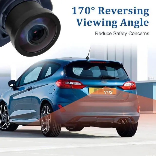 Alt view image 4 of 5 - Backup Camera Compatible with Ford Escape 2014-2016 Parking Park Assist Camera Replaces #EJ5Z-19G490-A GJ5T-19G490-AB GJ5T-19G490-AD