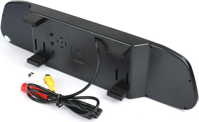 Alt view image 4 of 5 - Peojek Backup Camera and Monitor Kit, 4.3" Car Vehicle Rearview Mirror Monitor for Car Reverse Camera Waterproof Car Rear View Camera with 9 LED Night Vision (4.3" Backup Camera)