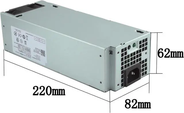 Alt view image 4 of 5 - Ptcliss New 240W Power Supply for Dell Optiplex 3040 3046 3250 3650 3656 5040 7040 (SFF) M/N: H240EM-00 B240NM-00 L240AM-00 AC240EM-00 L240EPM-00 P/N: THRJK 4GTN5 4R1KT D7GX8 (8Pin + 4Pin Connector)