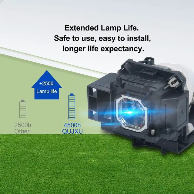 Alt view image 3 of 5 - QUJXU NP17LP Replacement Projector Lamp for NEC NP-P350W NP-P420X M300WS M350XS M420X Projector with Housing