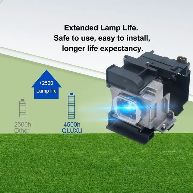 Alt view image 3 of 5 - QUJXU ET-LAA410 Professional Projector Lamp Bulb with Housing ET-LAA410 Compatible with PANASONIC PT-AE8000 PT-AE8000U PT-AT6000 PT-AT6000E