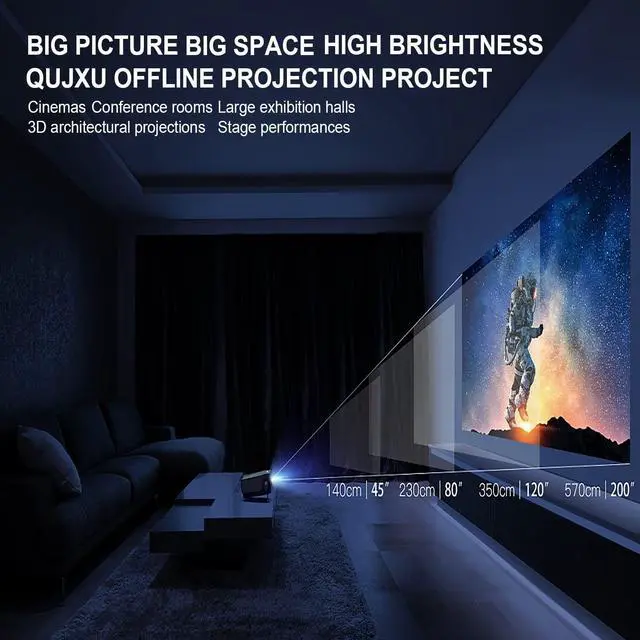 Alt view image 5 of 5 - QUJXU ET-LAA410 Professional Projector Lamp Bulb with Housing ET-LAA410 Compatible with PANASONIC PT-AE8000 PT-AE8000U PT-AT6000 PT-AT6000E