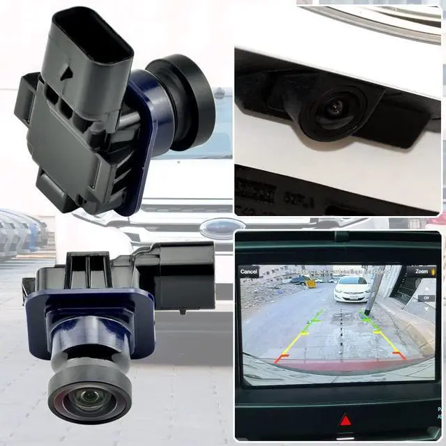Alt view image 5 of 5 - QKLsudua Vehicle Reverse Camera Rear View Backup Parking Camera Compatible with Fo-rd Ed-ge 2011-2015 Lin-coln MKX 2011-2013 BT4Z-19G490-B BT4Z19G490A
