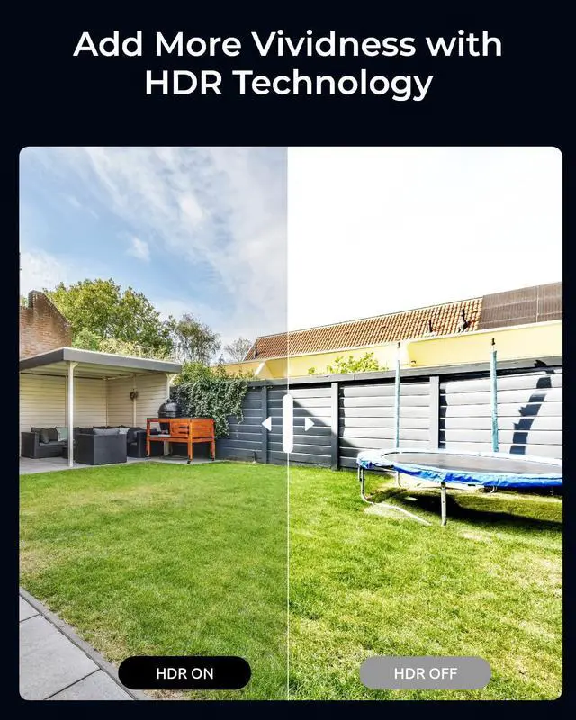 Alt view image 4 of 5 - REOLINK CX810 ColorX PoE Camera, 4K UHD, True Color Night Vision, F1.0 Super Aperture, 1/1.8'' Image Sensor, HDR Technology, Person/Animal Detection, Spotlight & Siren Alarm, 2-Way Talk