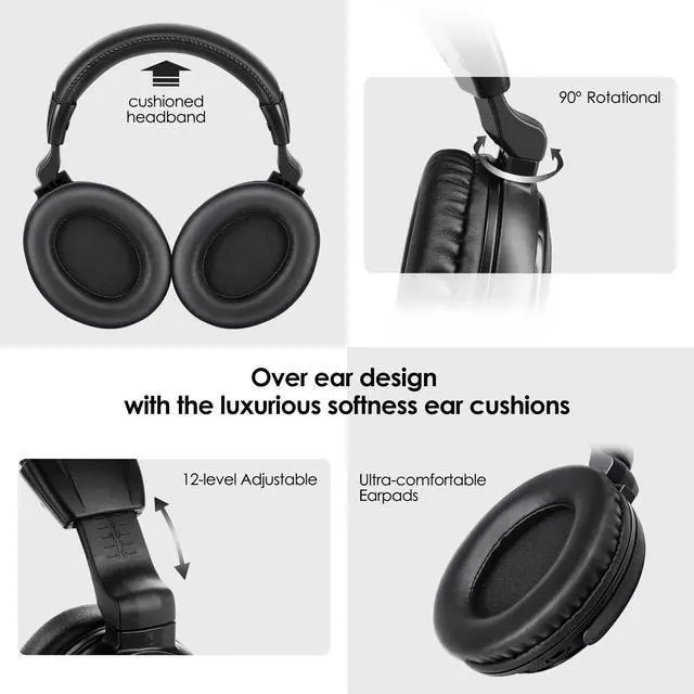 Alt view image 5 of 5 - SIMOLIO Wireless IR Headphones for Car DVD and Bluetooth Headphones for Kids, Infrared Headphones Compatible with Honda Odyssey & uConnect VES & Dodge Grand Caravan & Chevy Suburban 2006-2022