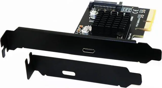 Main image of Sintech PCIe 4X USB 3.2 Gen2x2 (20 Gbps) Adapter Card,USB Type-C PCI Express Gen3 x4 Lane Host Card(Controller Chipset ASM3242)