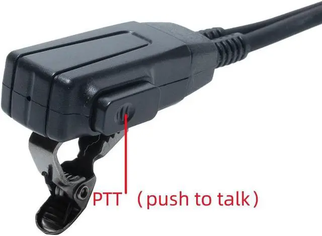 Alt view image 4 of 5 - TDYU Walkie Talkie Earpiece with Mic Covert Acoustic Tube Compatible with Cobra Microtalk PX650 Cxt195 Cx112 PX655 ACXT1035r ACXT145 ACXT545 RX385 RX685 Two Way Radio 10 Pack