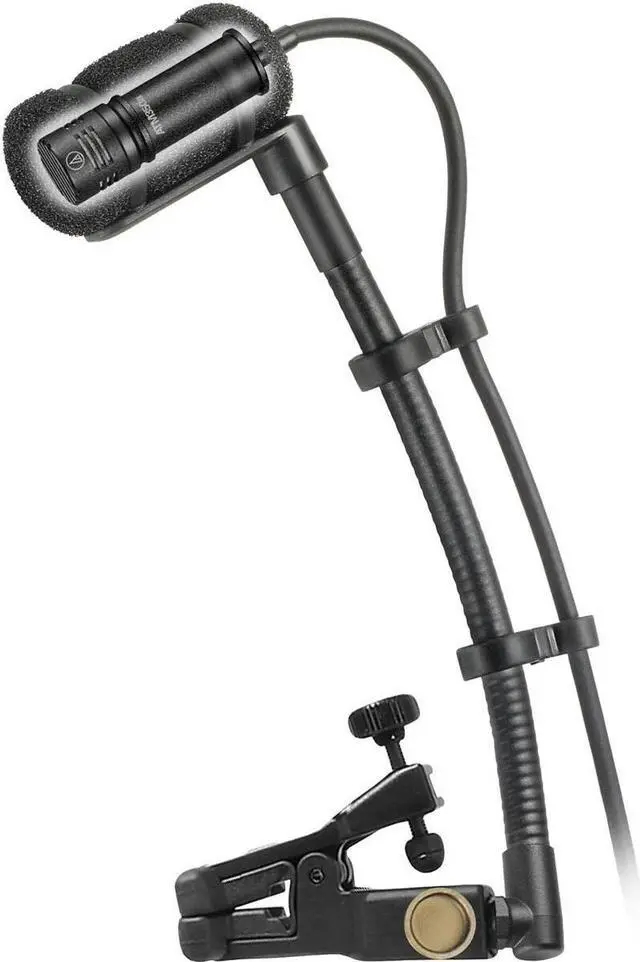 Main image of Audio-Technica Cardioid Condenser Microphone Cardioid Condenser Clip-On Instrument Microphone (ATM350UCH)